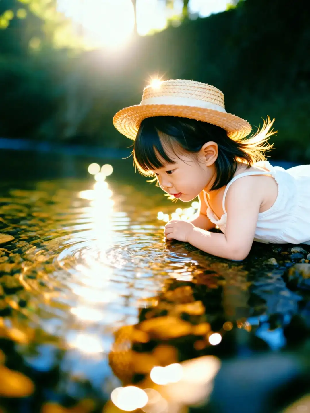 AI迟早要把影楼干倒闭❗|0成本拍夏日儿童照