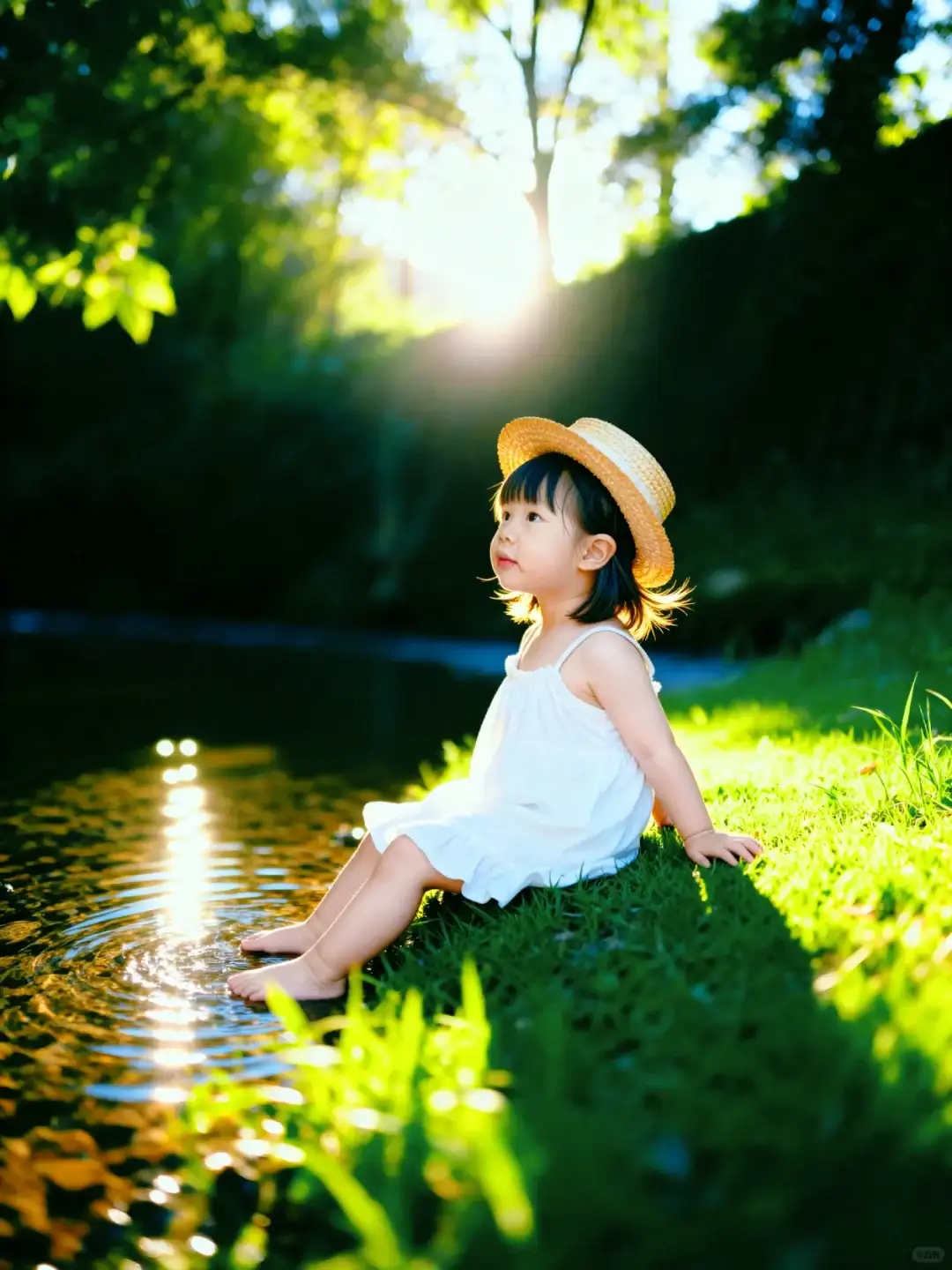 AI迟早要把影楼干倒闭❗|0成本拍夏日儿童照