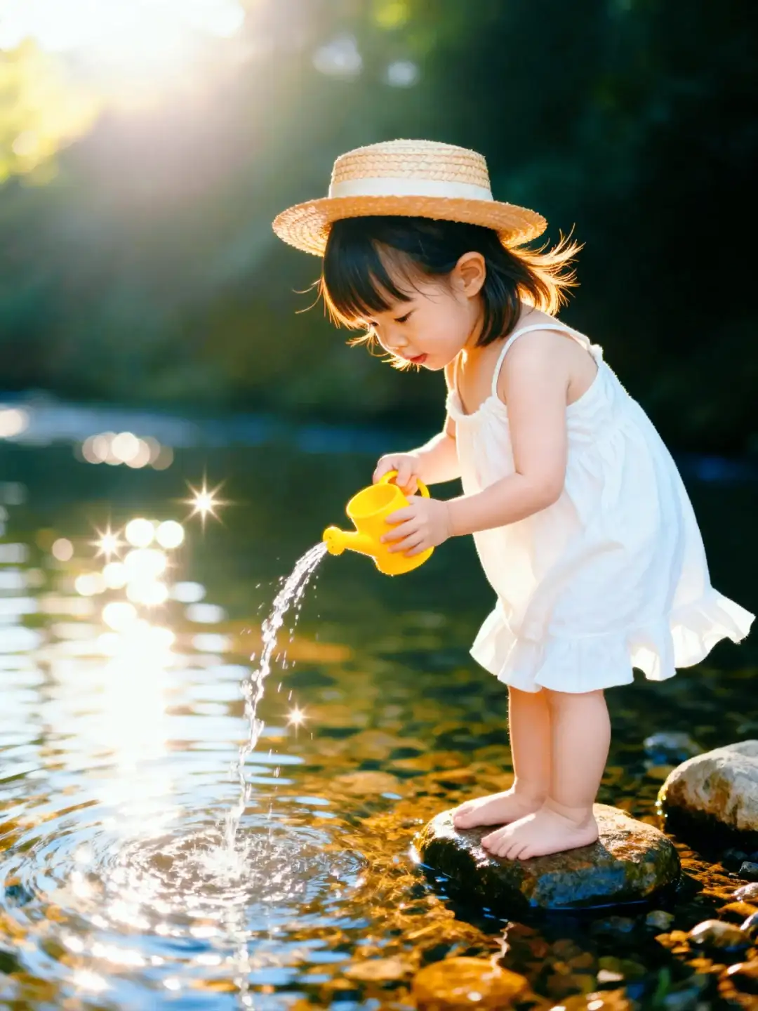 AI迟早要把影楼干倒闭❗|0成本拍夏日儿童照