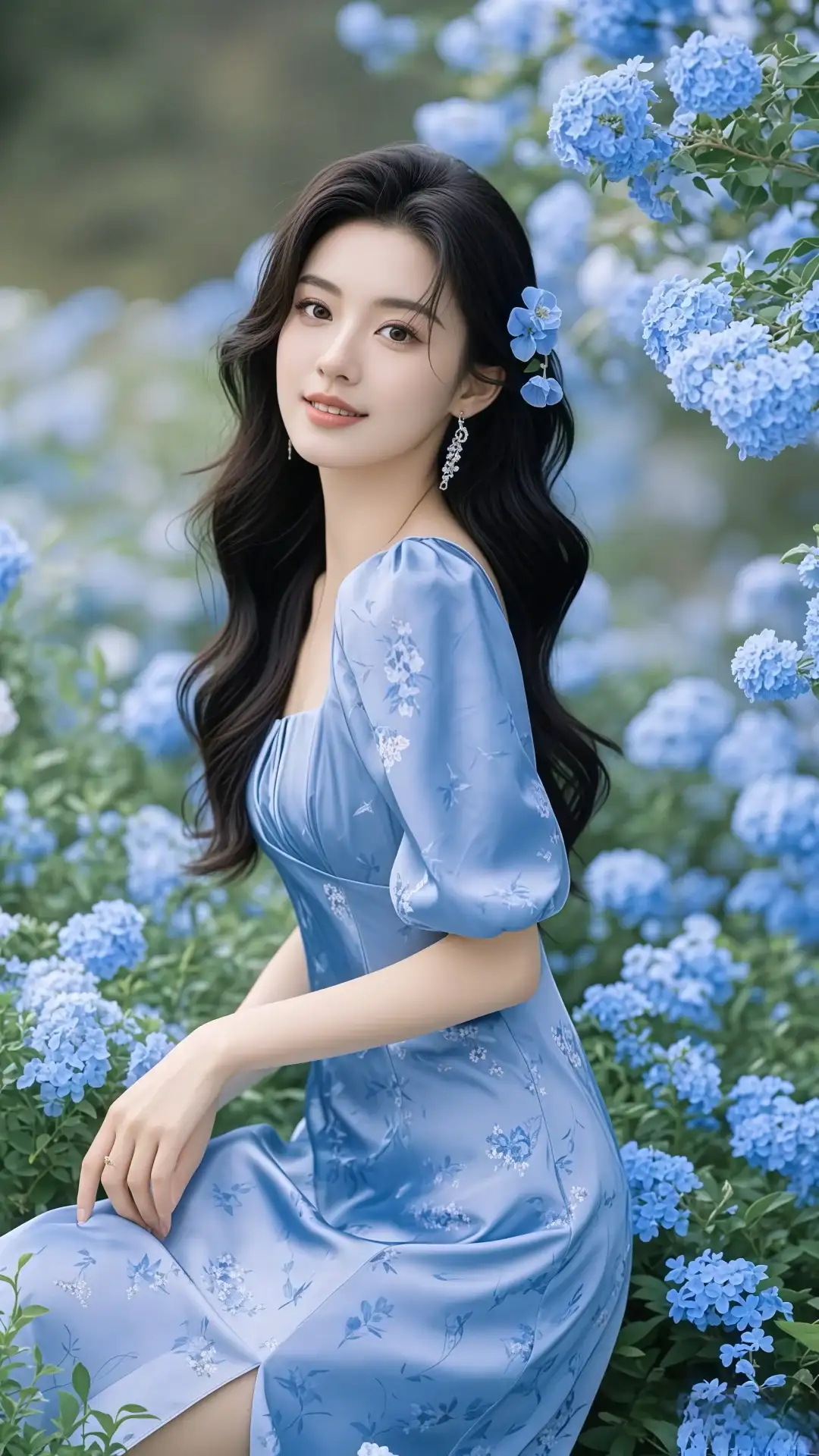 风起花落，浪漫又自由/ai生成