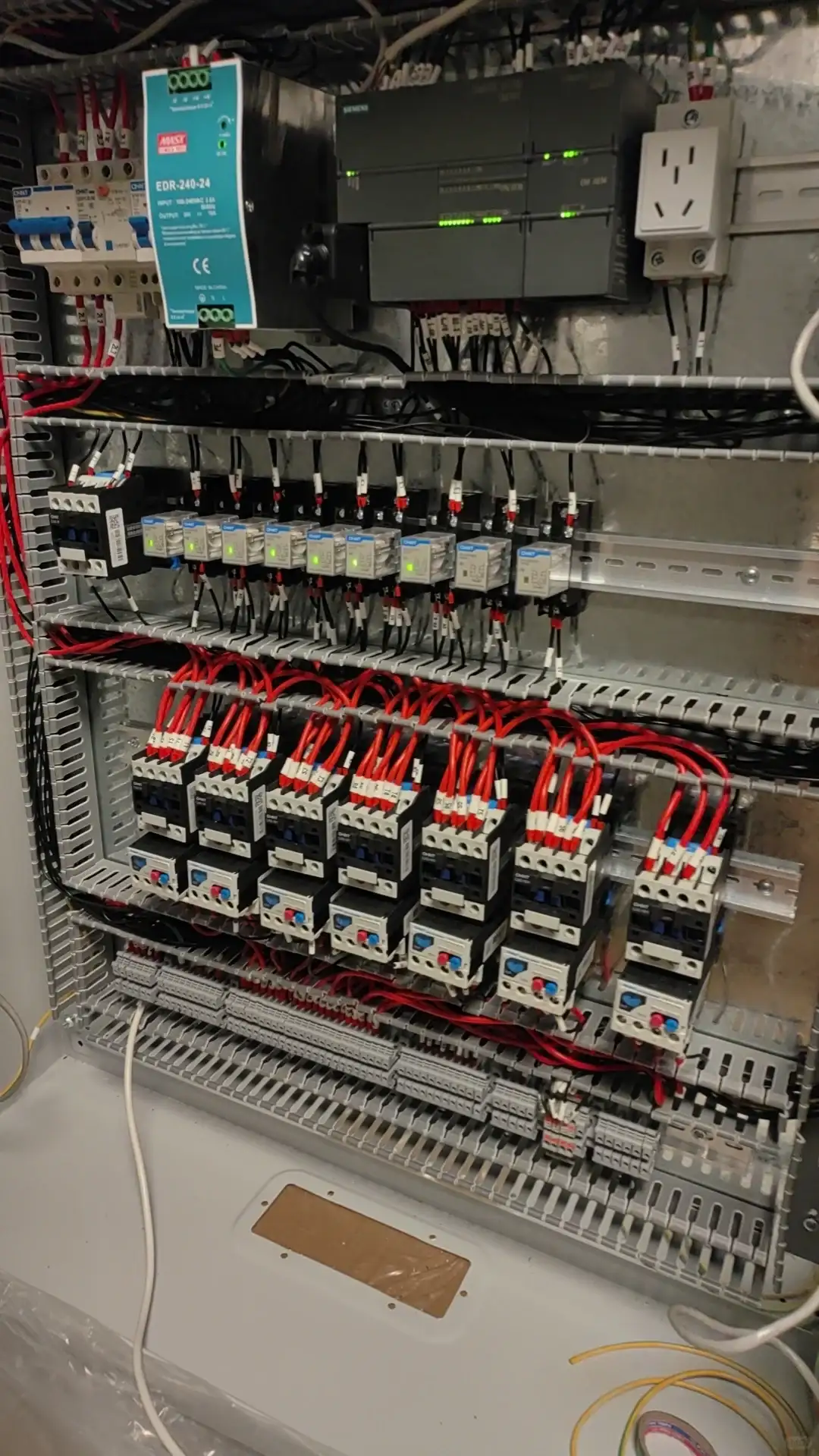 plc小项目调试中