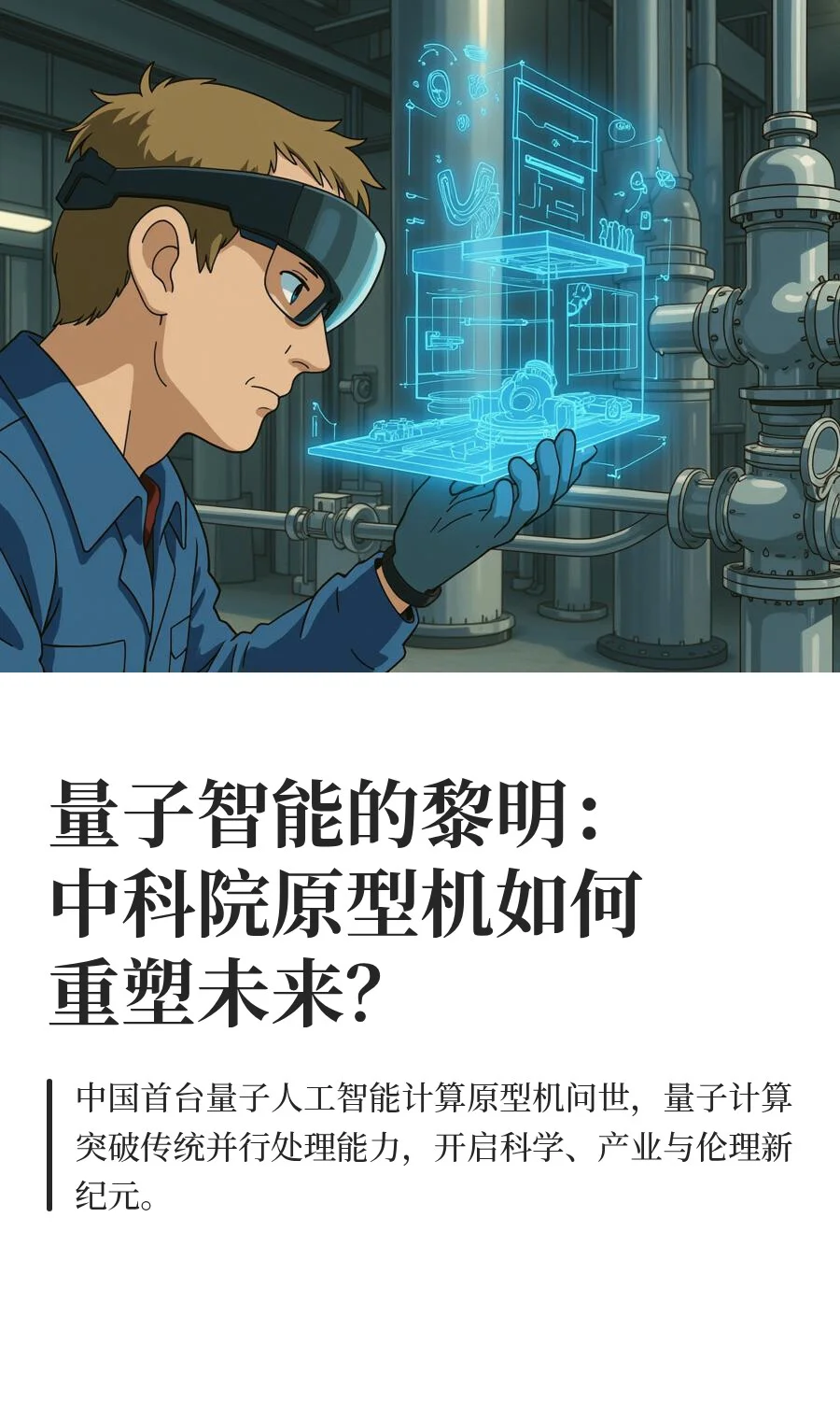 量子智能，中科院原型机如何重塑未来？
