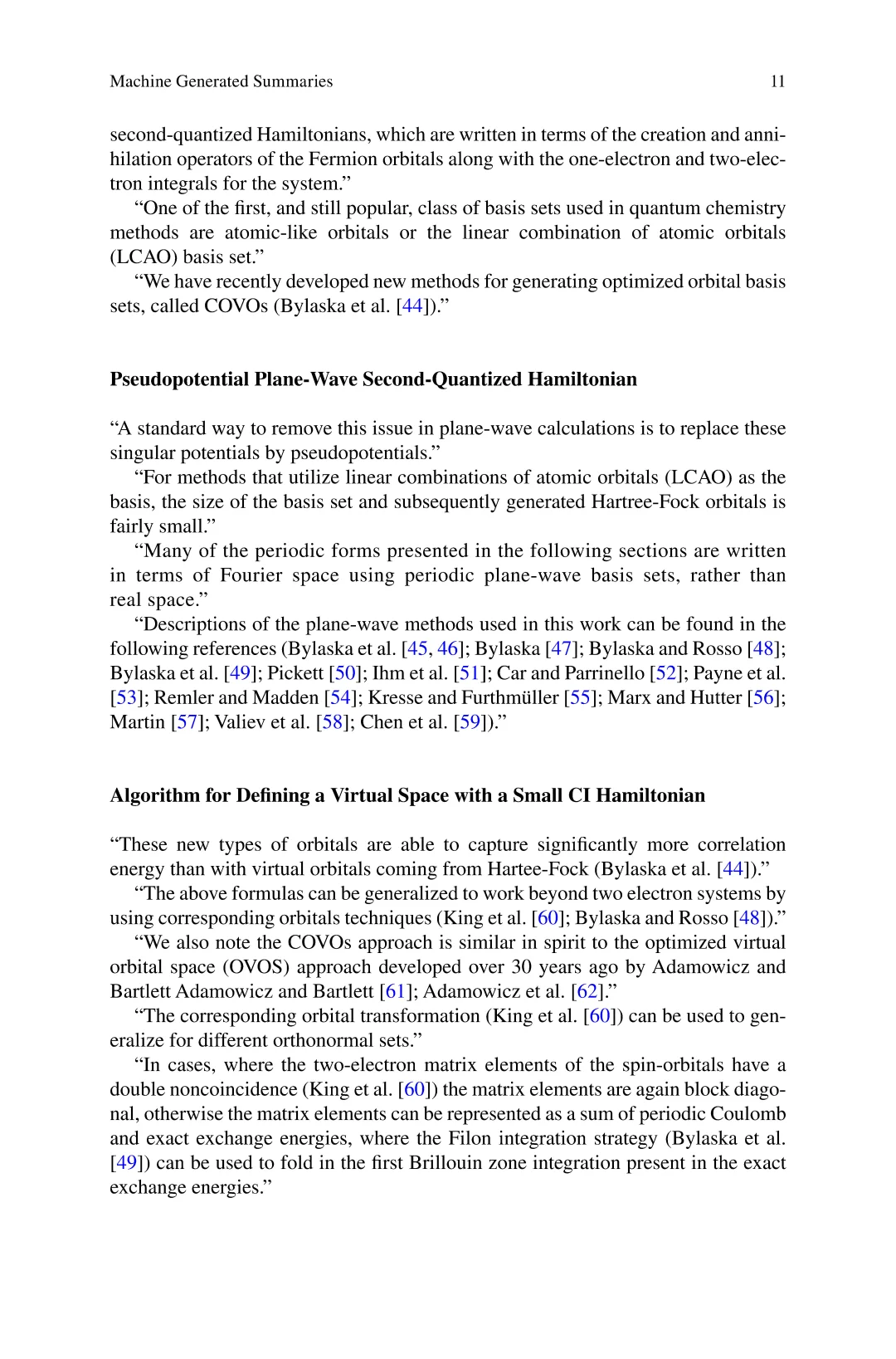 科学技术@量子人工智能：机器生成文献概述
