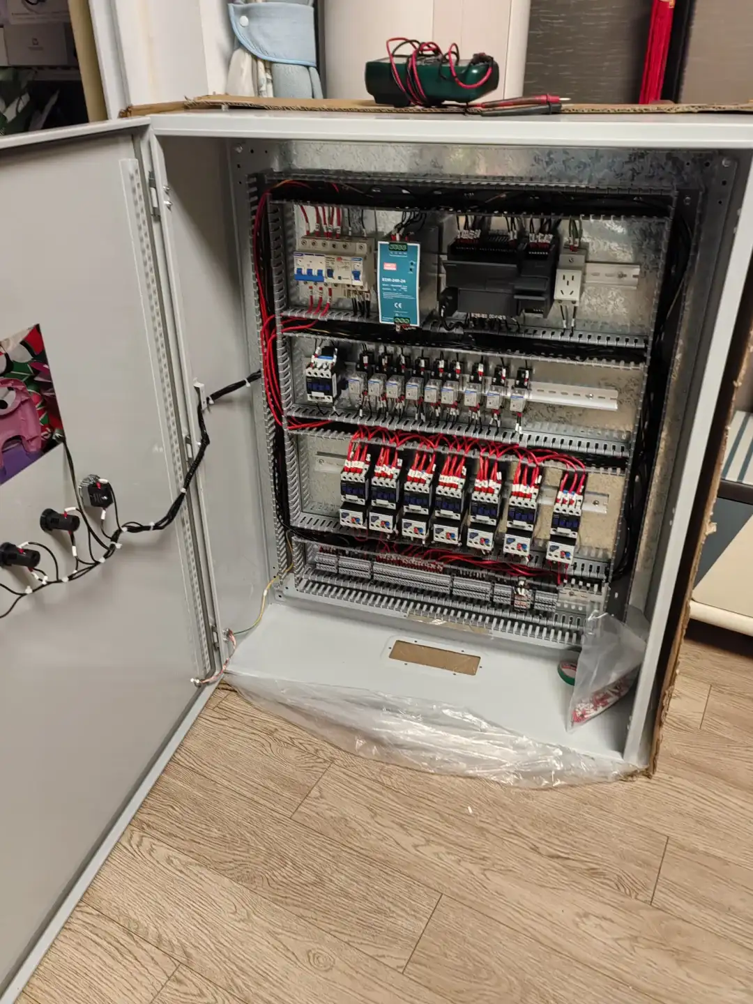 plc小项目调试中