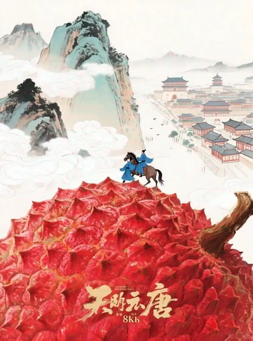 AIGC' | AI直出《长安的荔枝》海报(附提示词）
