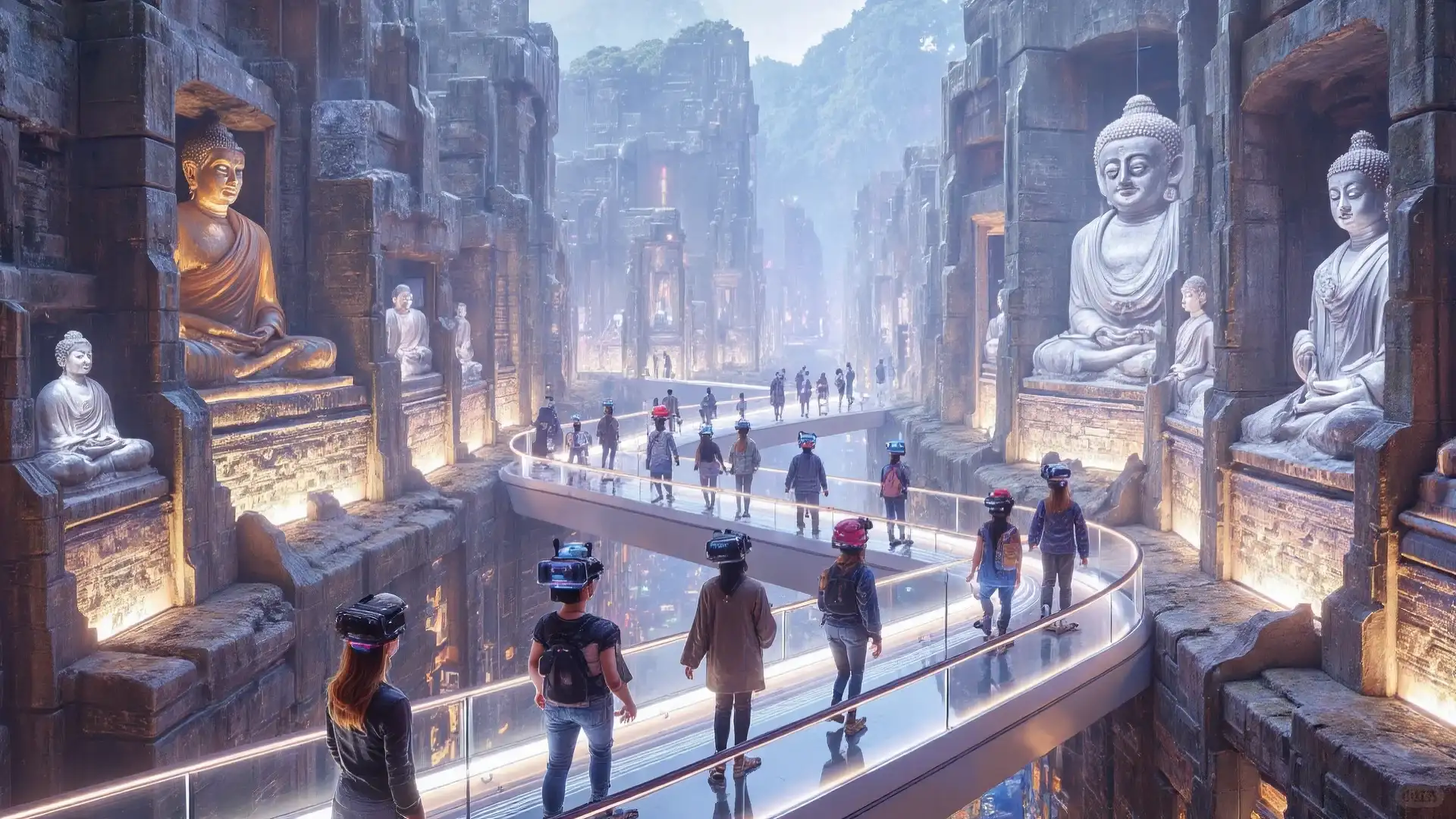 《获奖》AI创作-洛阳牡丹-未来场景优秀奖