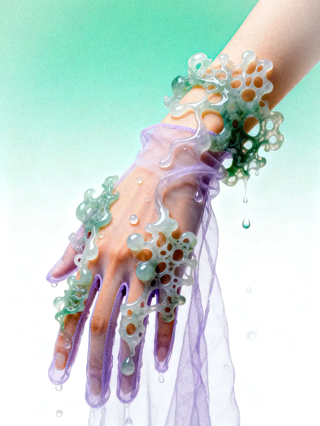 AIGC手仙 | 碧波凝冻初晴后🪷