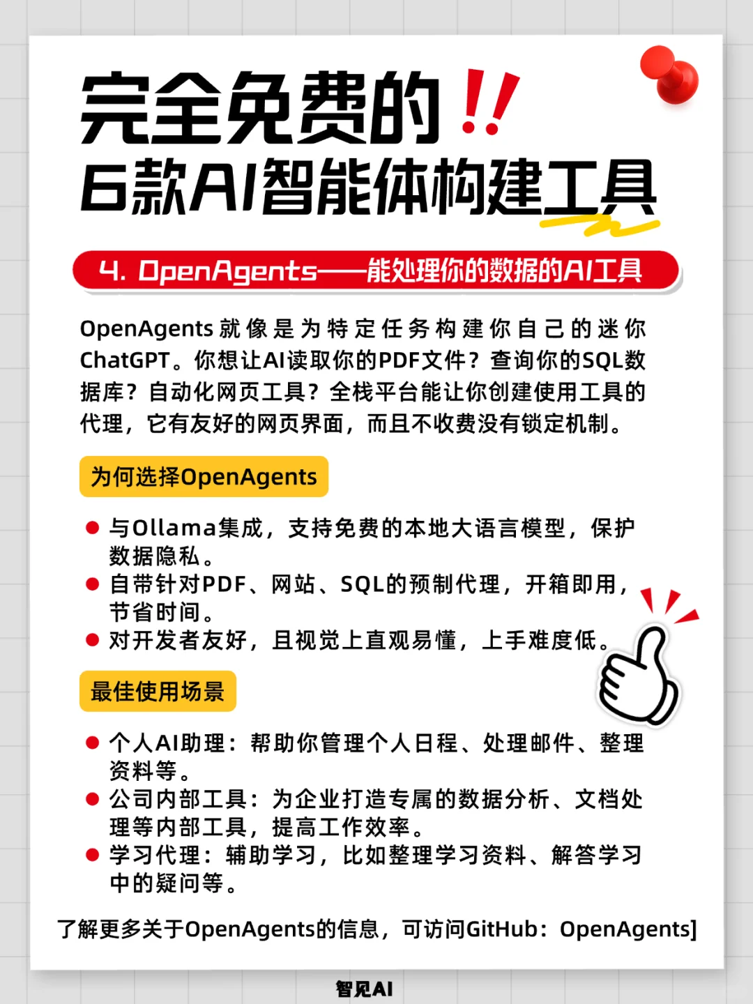 ✴️ 6款完全免费的AI智能体构建工具