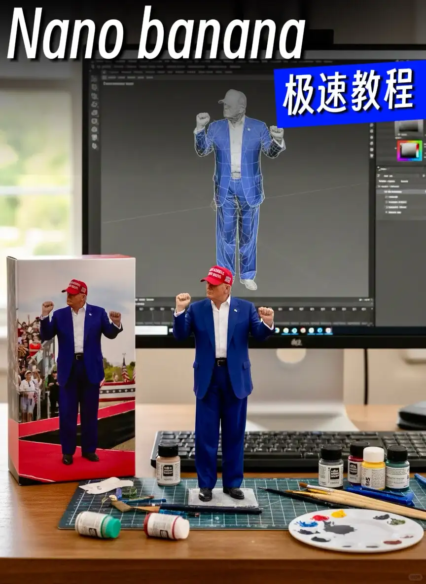 【极速教程】上手最强图像模型：Nano banana
