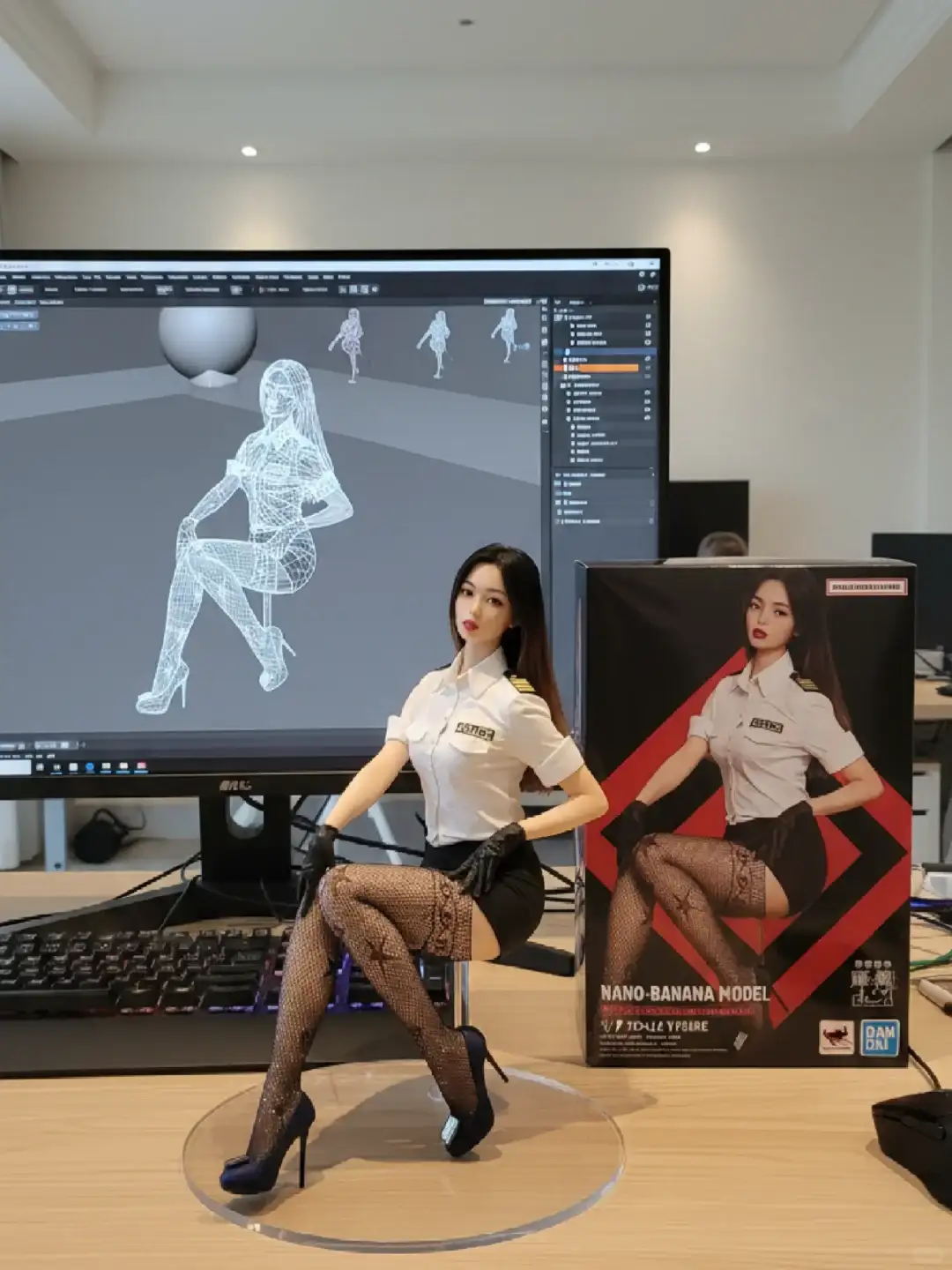 一晚上我做了40个手办（包含教程）