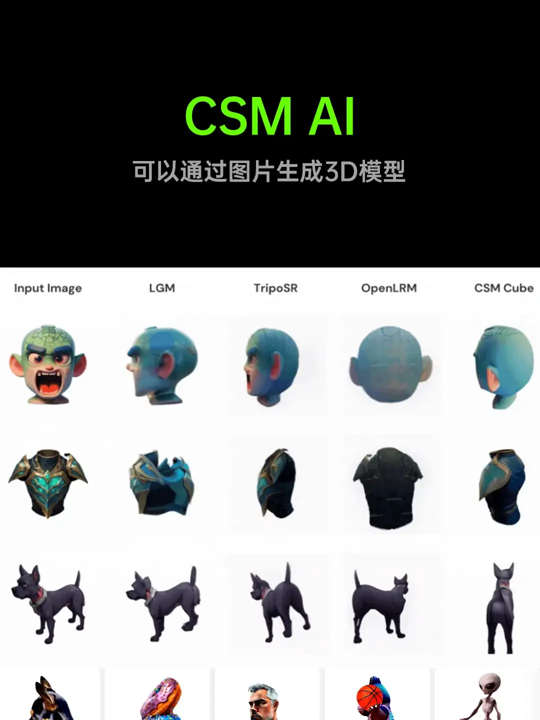 3款免费3D建模AI工具网站（分享）🌟