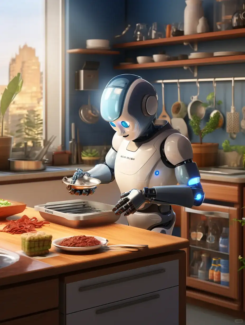 AI绘画，未来的厨师机器人