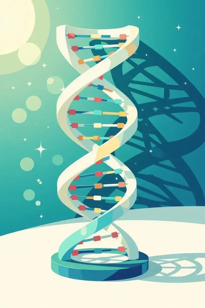 给大家分享几个不一样的DNA图片素材