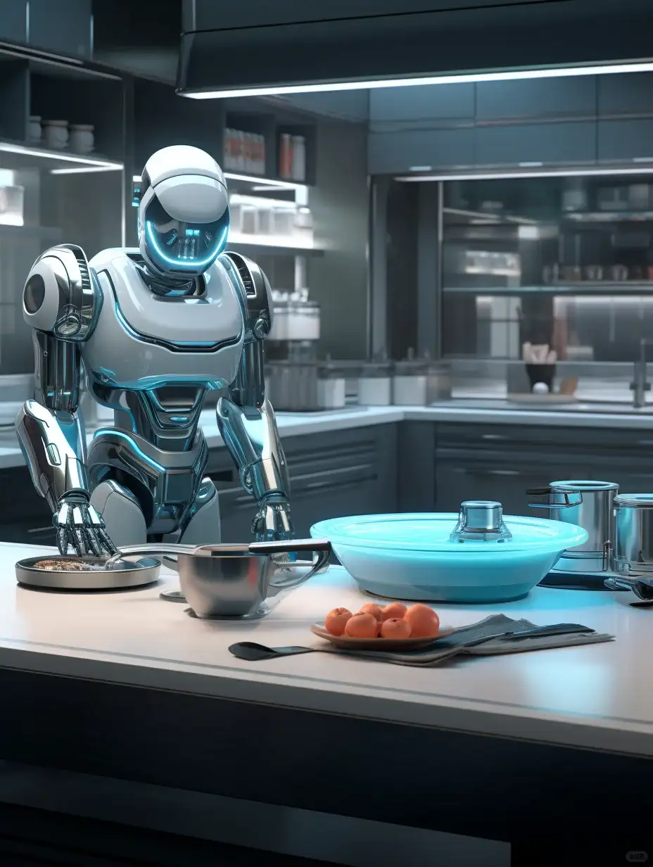 AI绘画，未来的厨师机器人