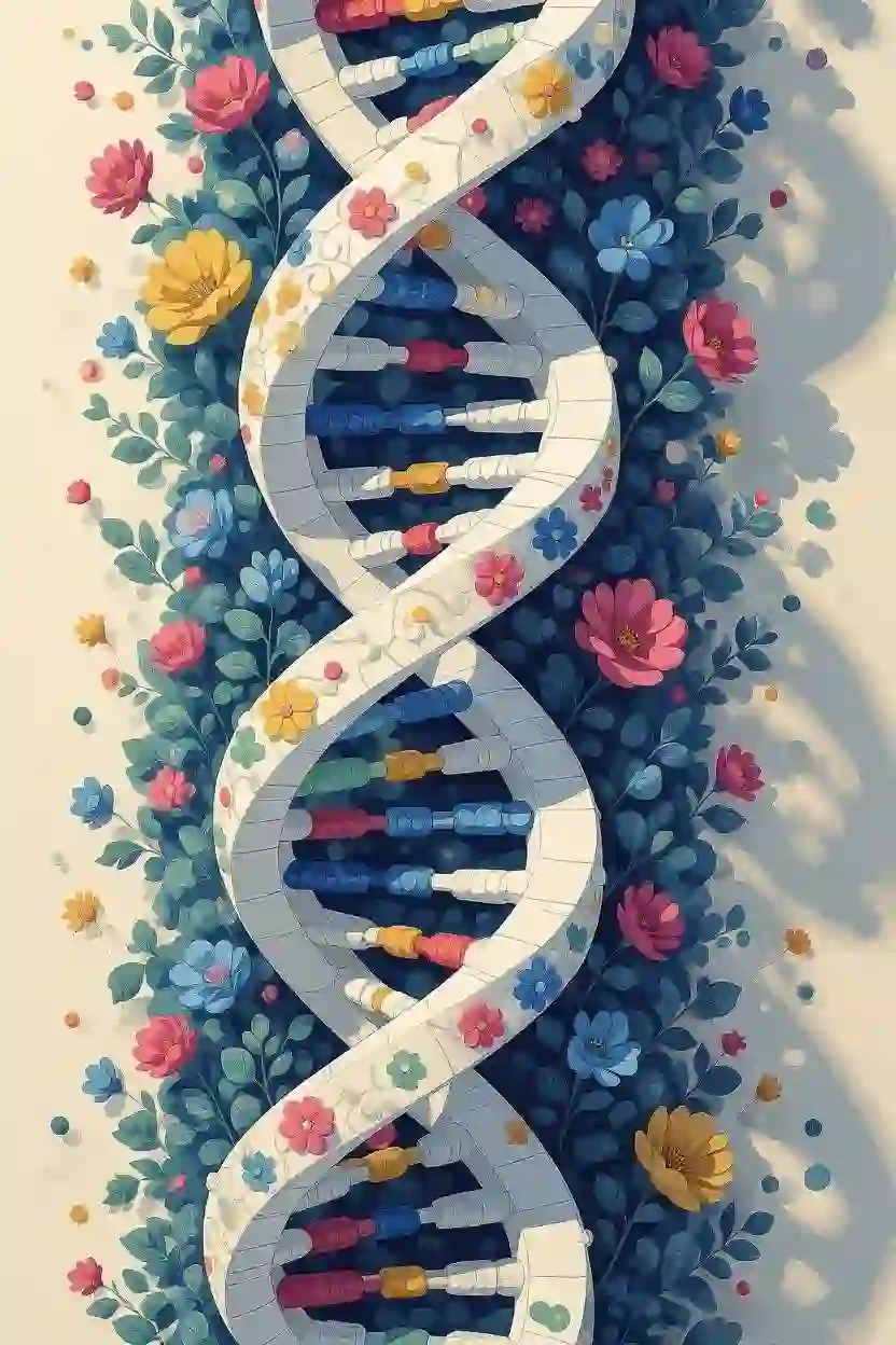 给大家分享几个不一样的DNA图片素材