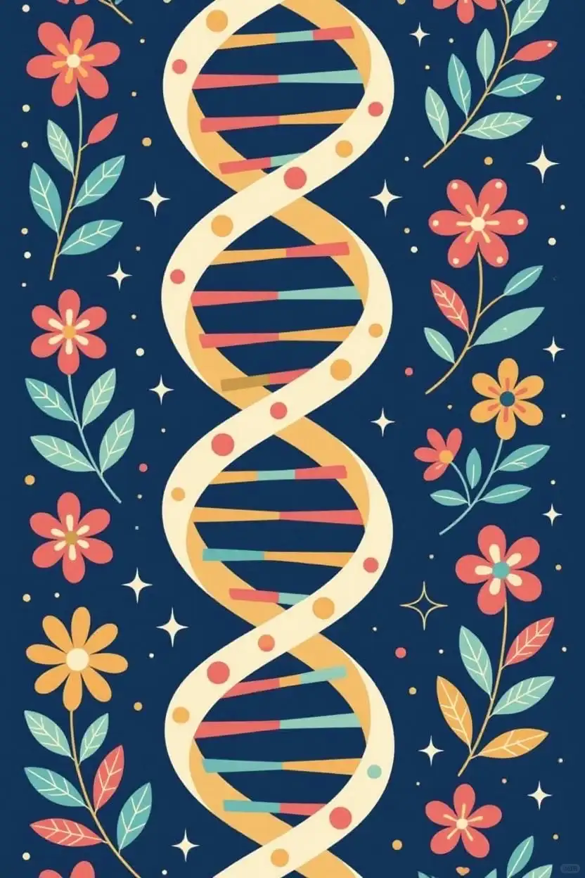 给大家分享几个不一样的DNA图片素材