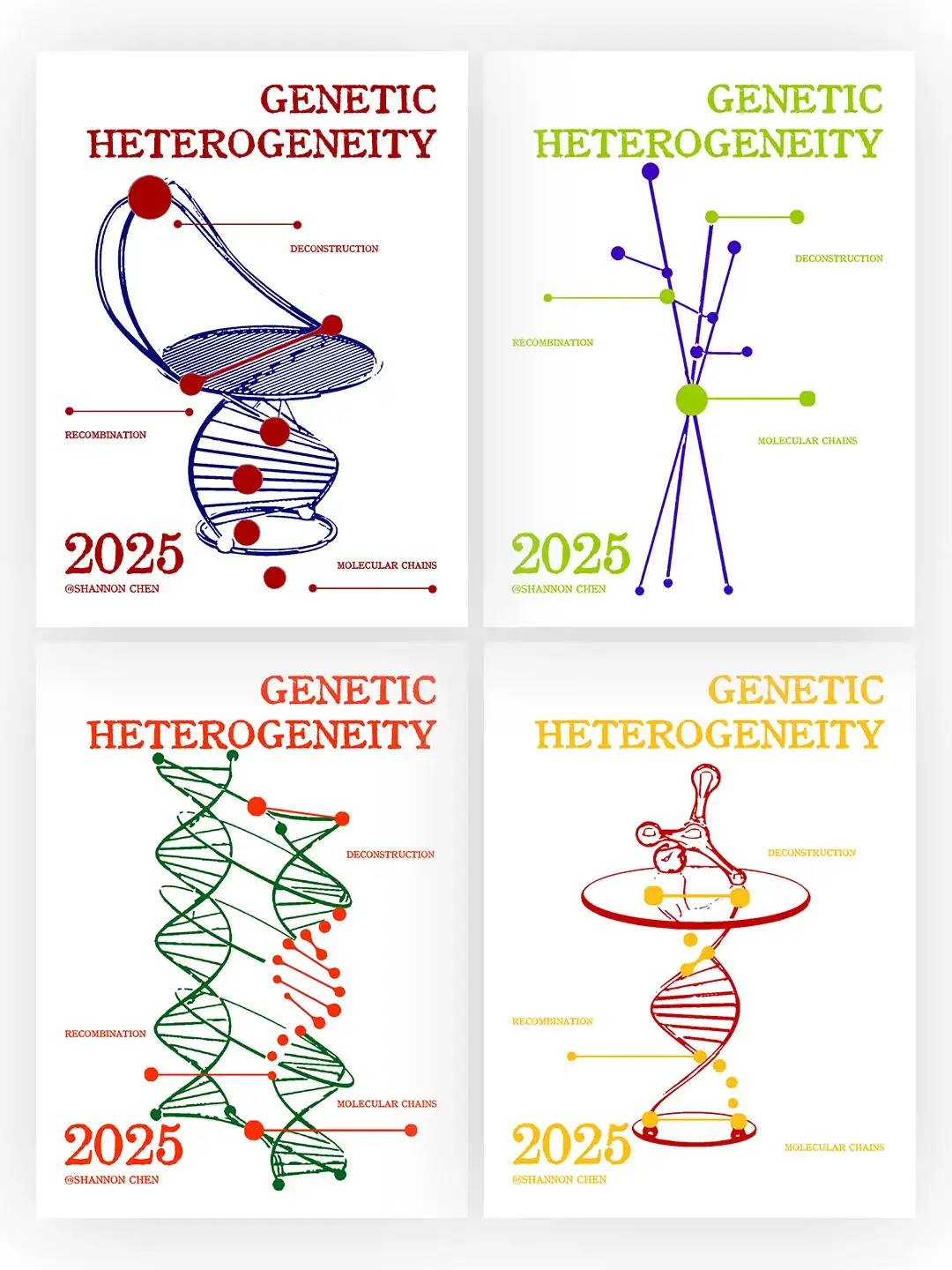 毕设预告｜基因异构系列家具设计