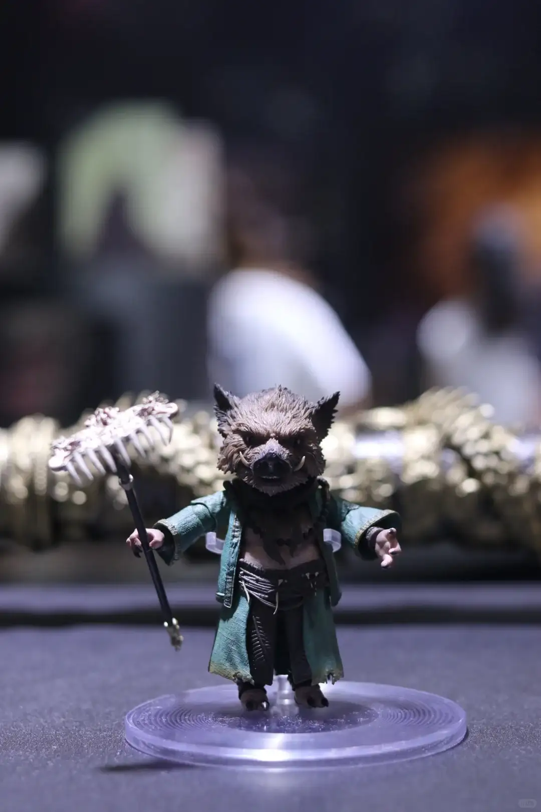 这个展会的机器人太可爱了！