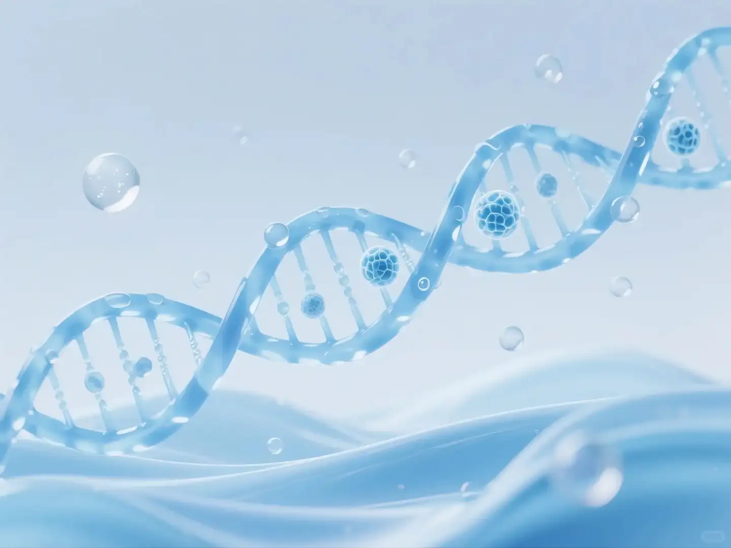 DNA 生命密码 插画素材