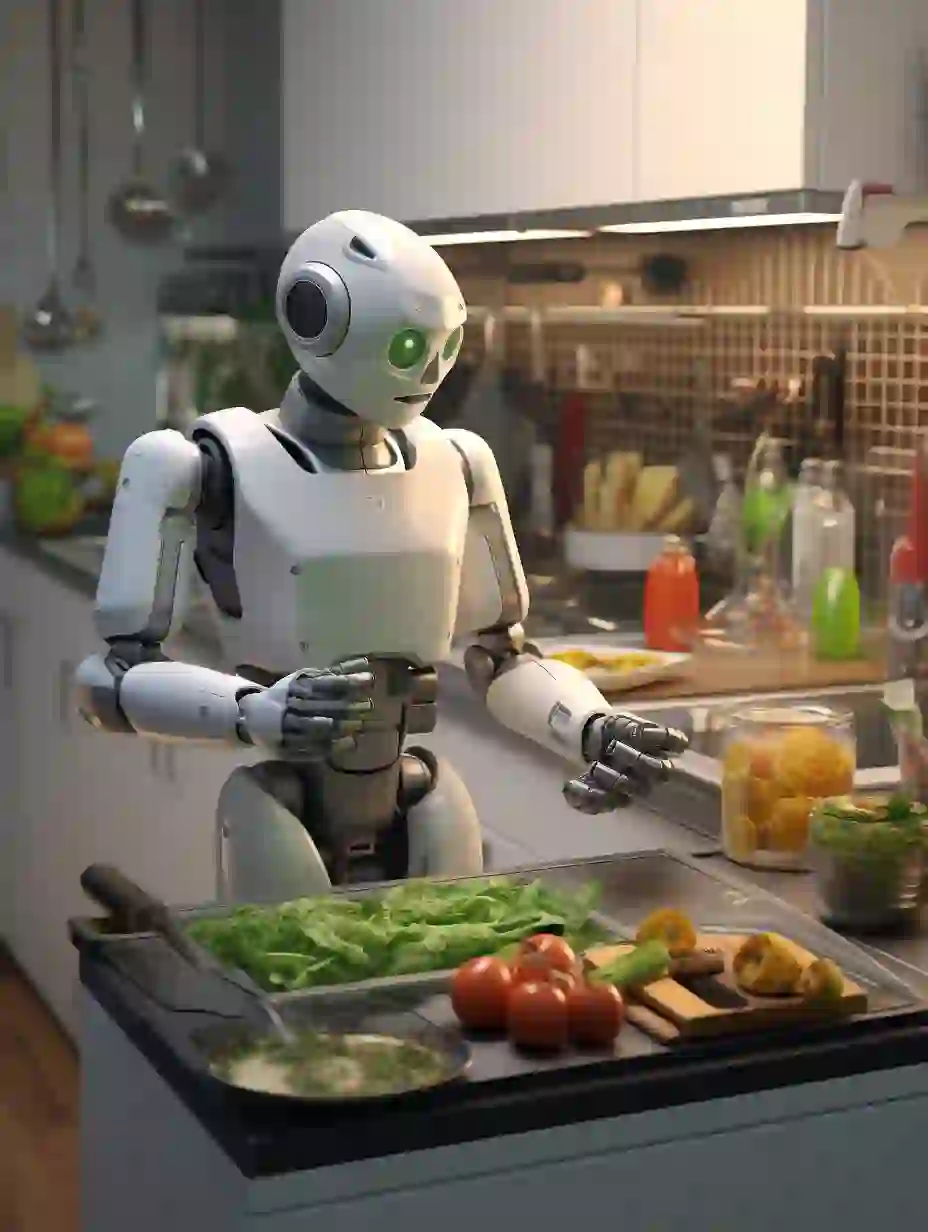 AI绘画，未来的厨师机器人
