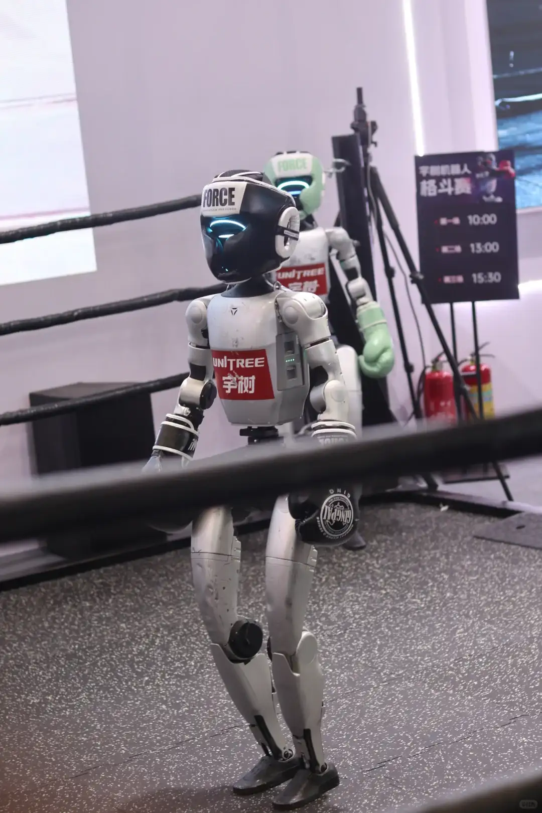 这个展会的机器人太可爱了！