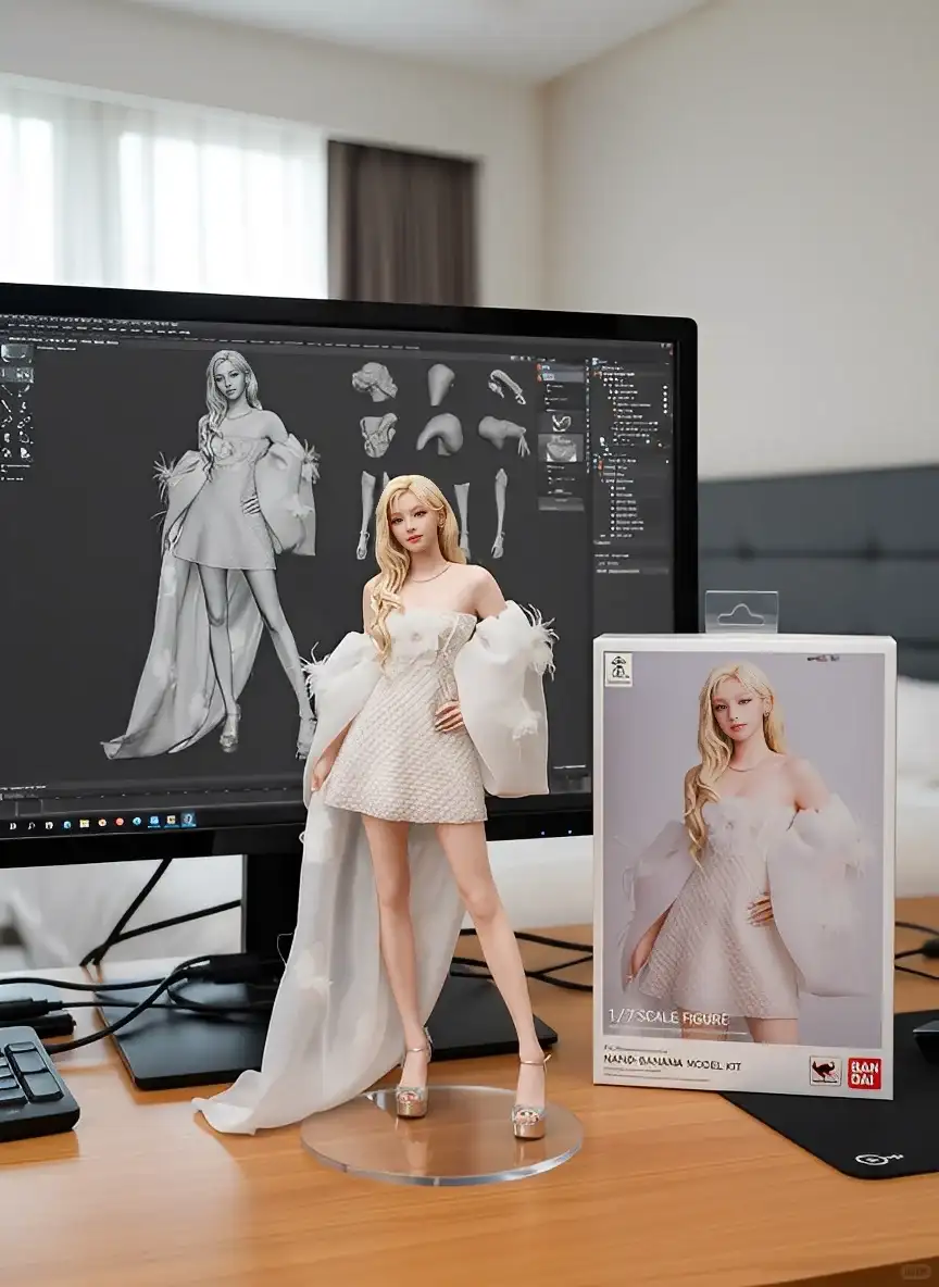 尚未拥有照片的独特小手办（附教程）