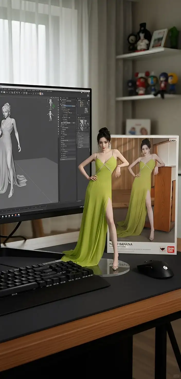 尚未拥有照片的独特小手办（附教程）