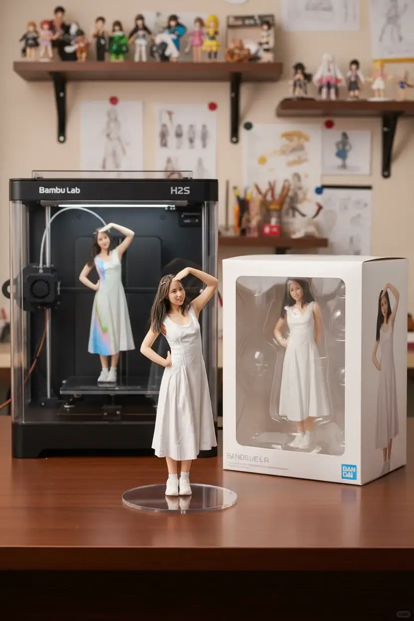 照片秒生成3d打印，简直太好玩啦！