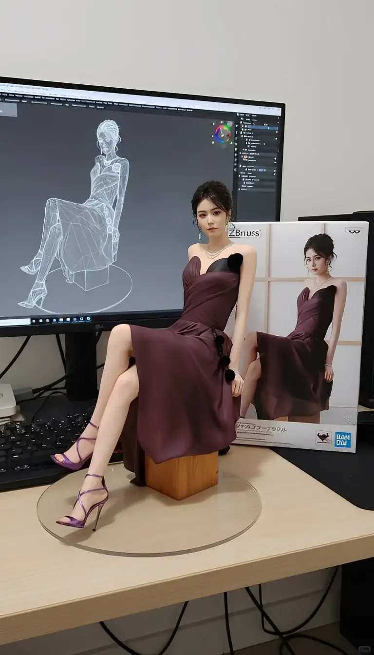 尚未拥有照片的独特小手办（附教程）