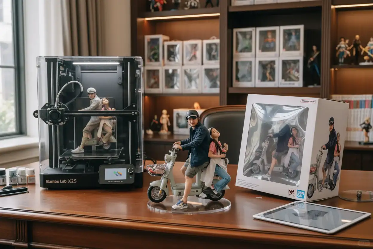 照片秒生成3d打印，简直太好玩啦！