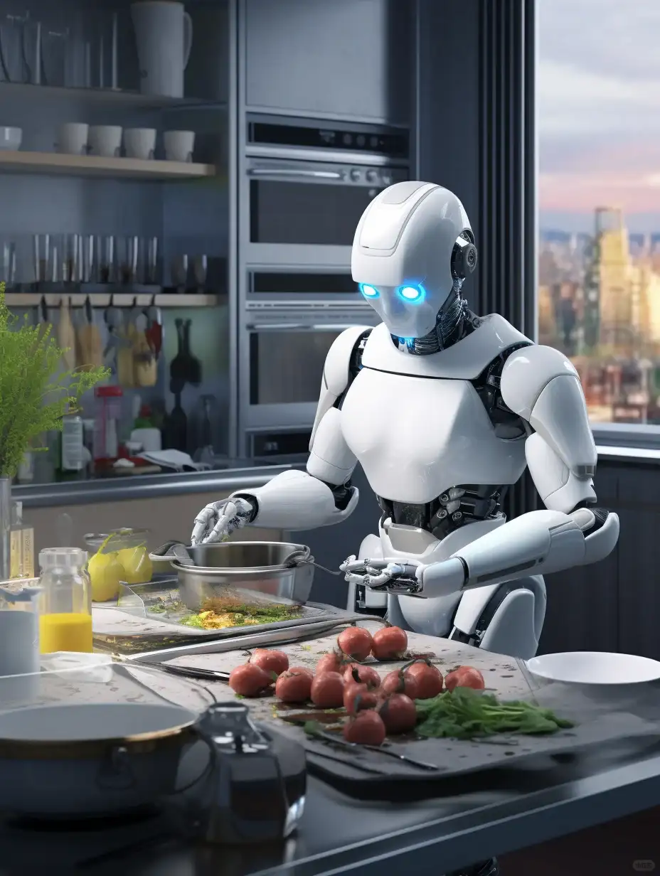 AI绘画，未来的厨师机器人