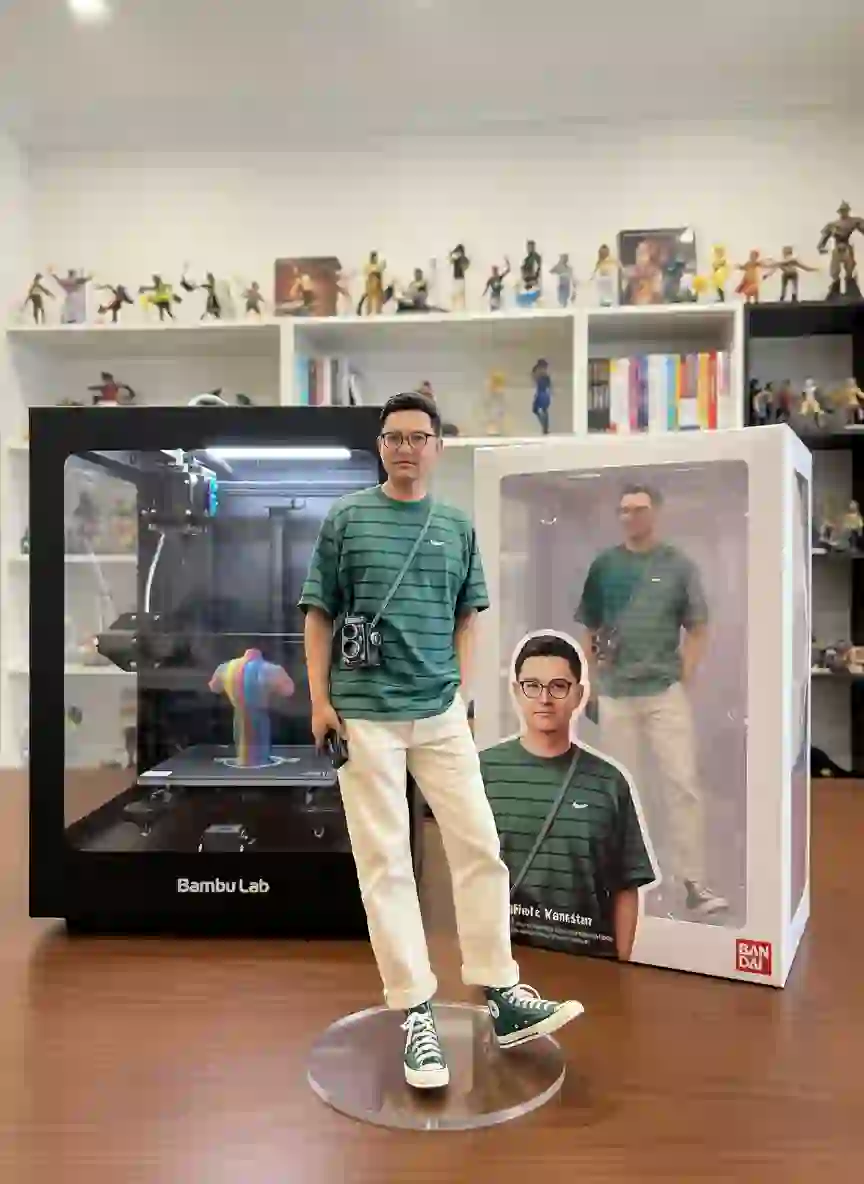 照片秒生成3d打印，简直太好玩啦！