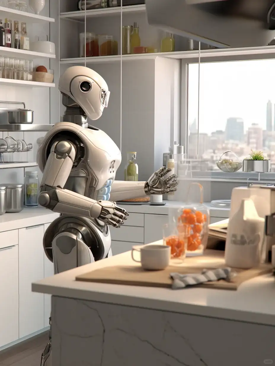 AI绘画，未来的厨师机器人
