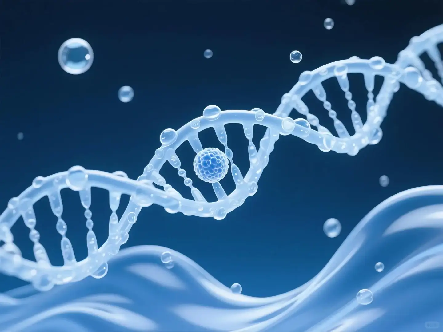 DNA 生命密码 插画素材