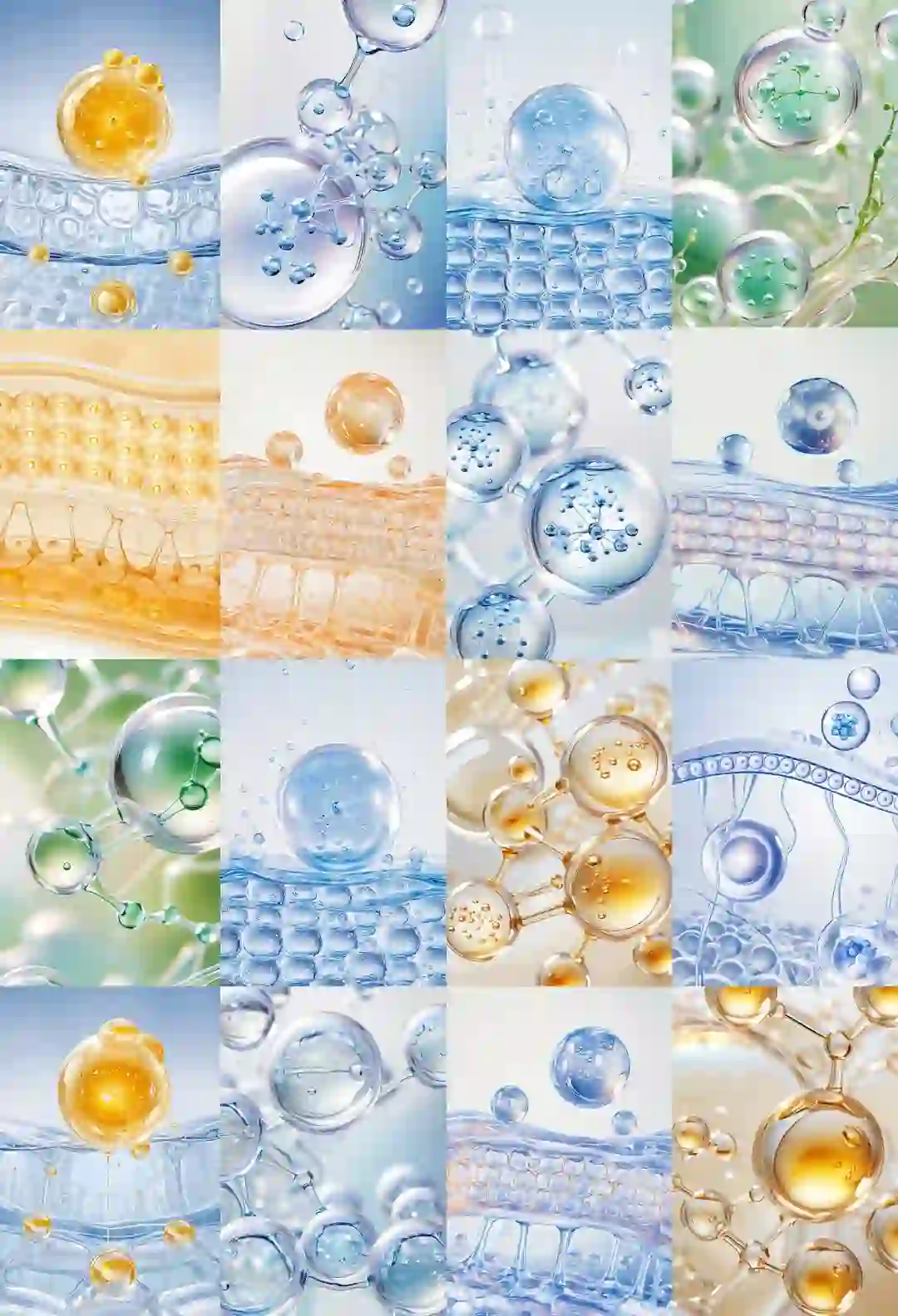 comfyui | AICG水分子细胞素材生成