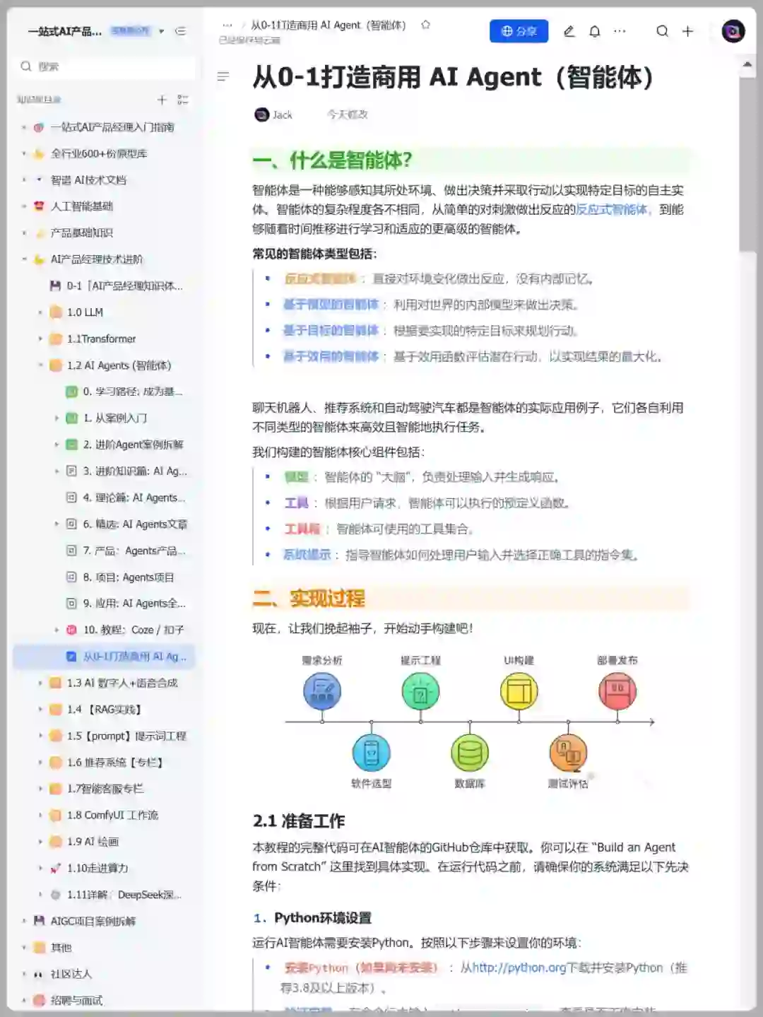 从0-1打造商用 AI Agent（智能体）