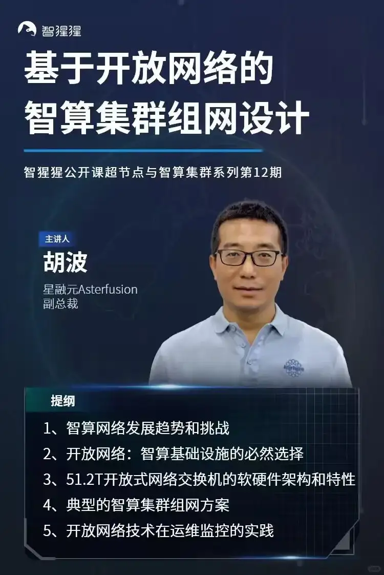 基于开放网络的智算集群组网设计