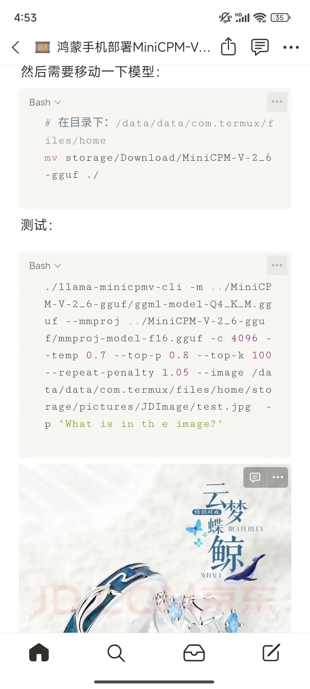 手机跑端侧大模型？