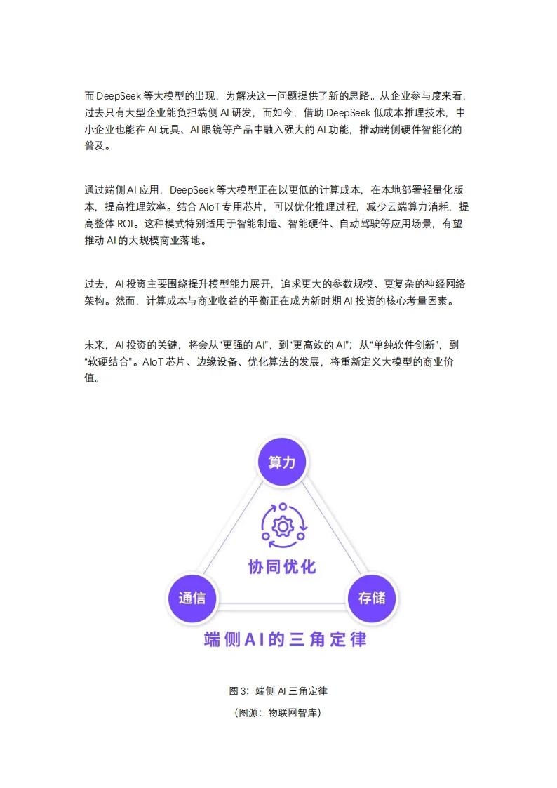 2025年中国端侧AI全景图谱报告