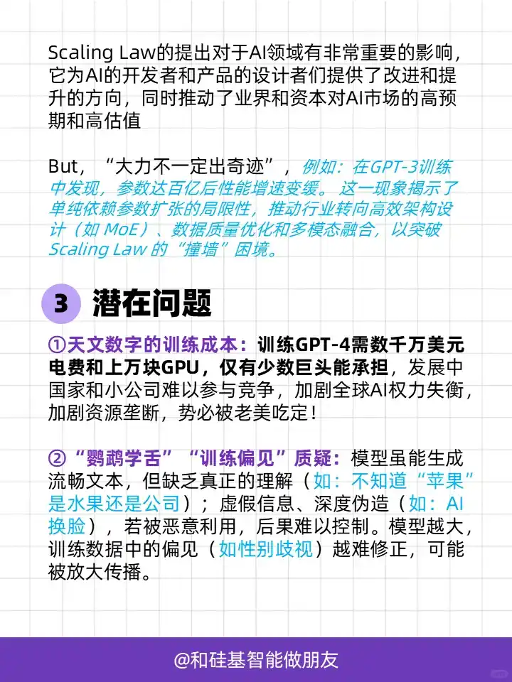 Scaling Law 规模定律 | AI知识点NO.4